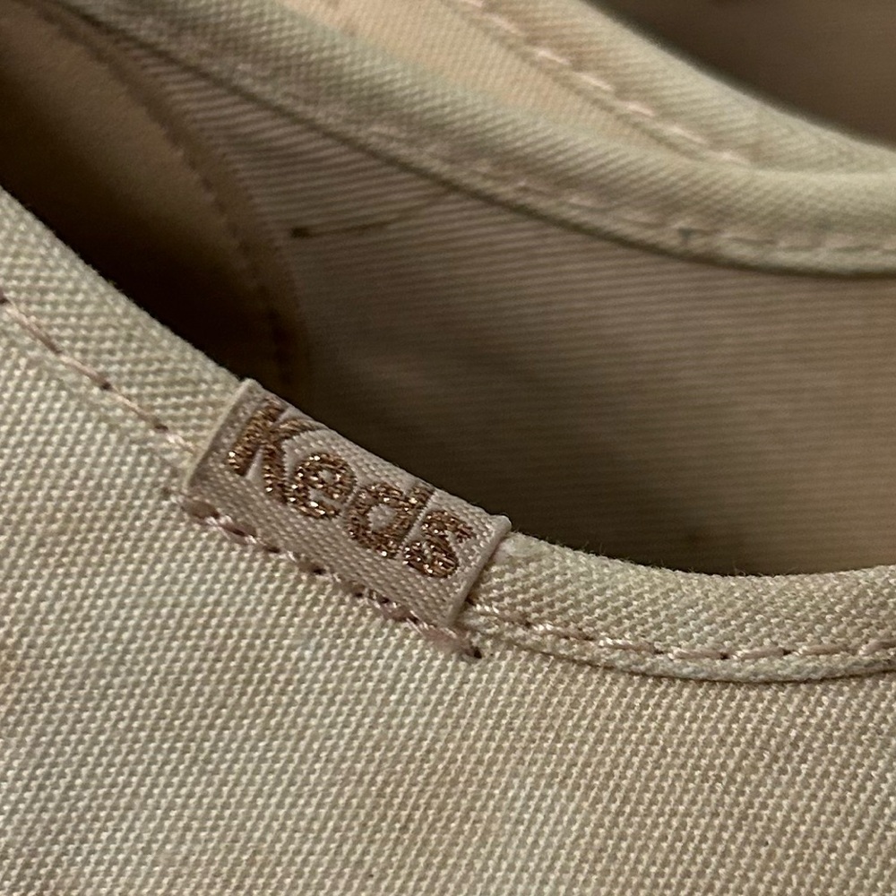 Keds Platform Sneakers Rose Gold Size 8 - Picture 3 of 10